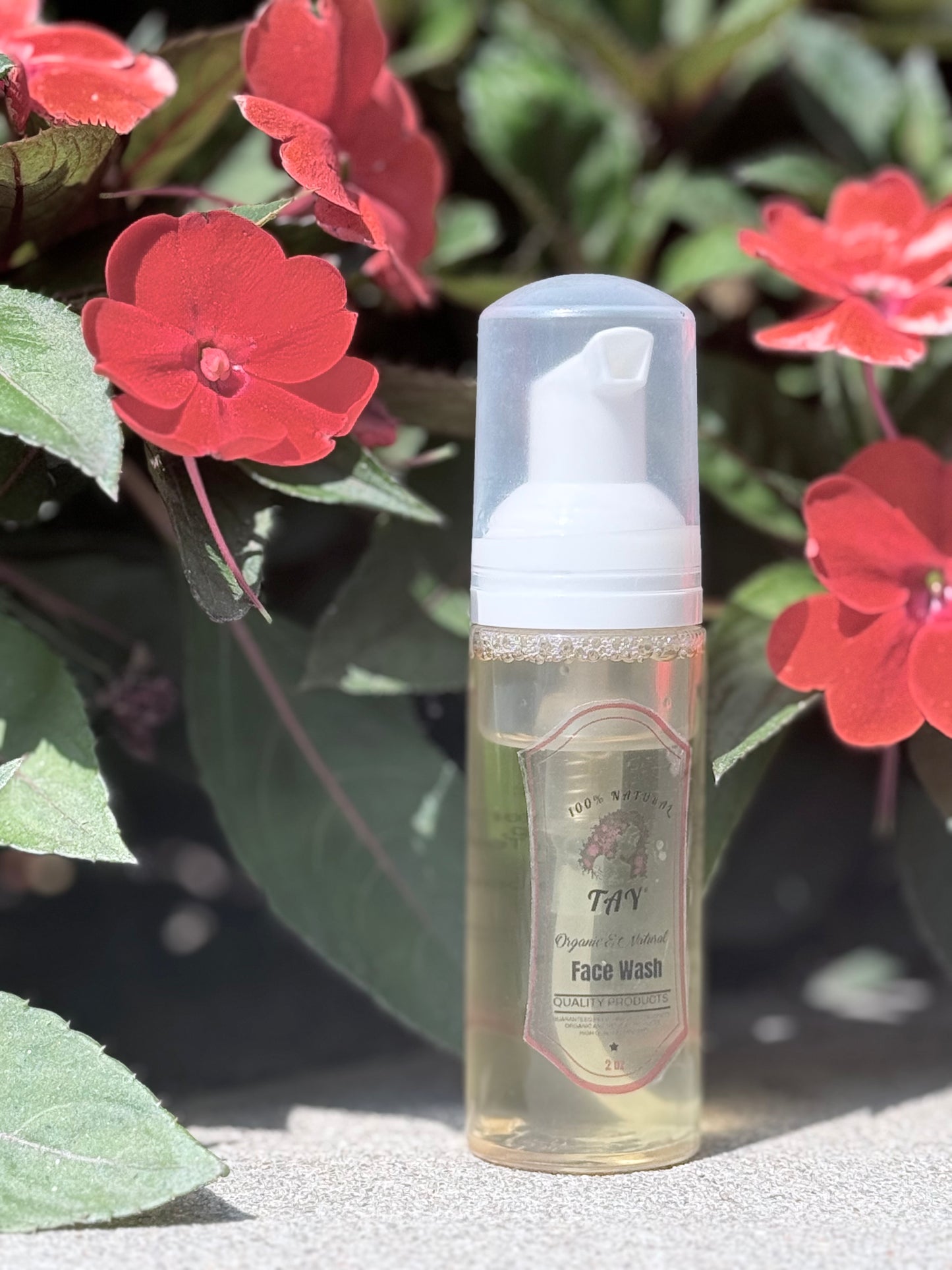 100% Natural Foaming Face Wash