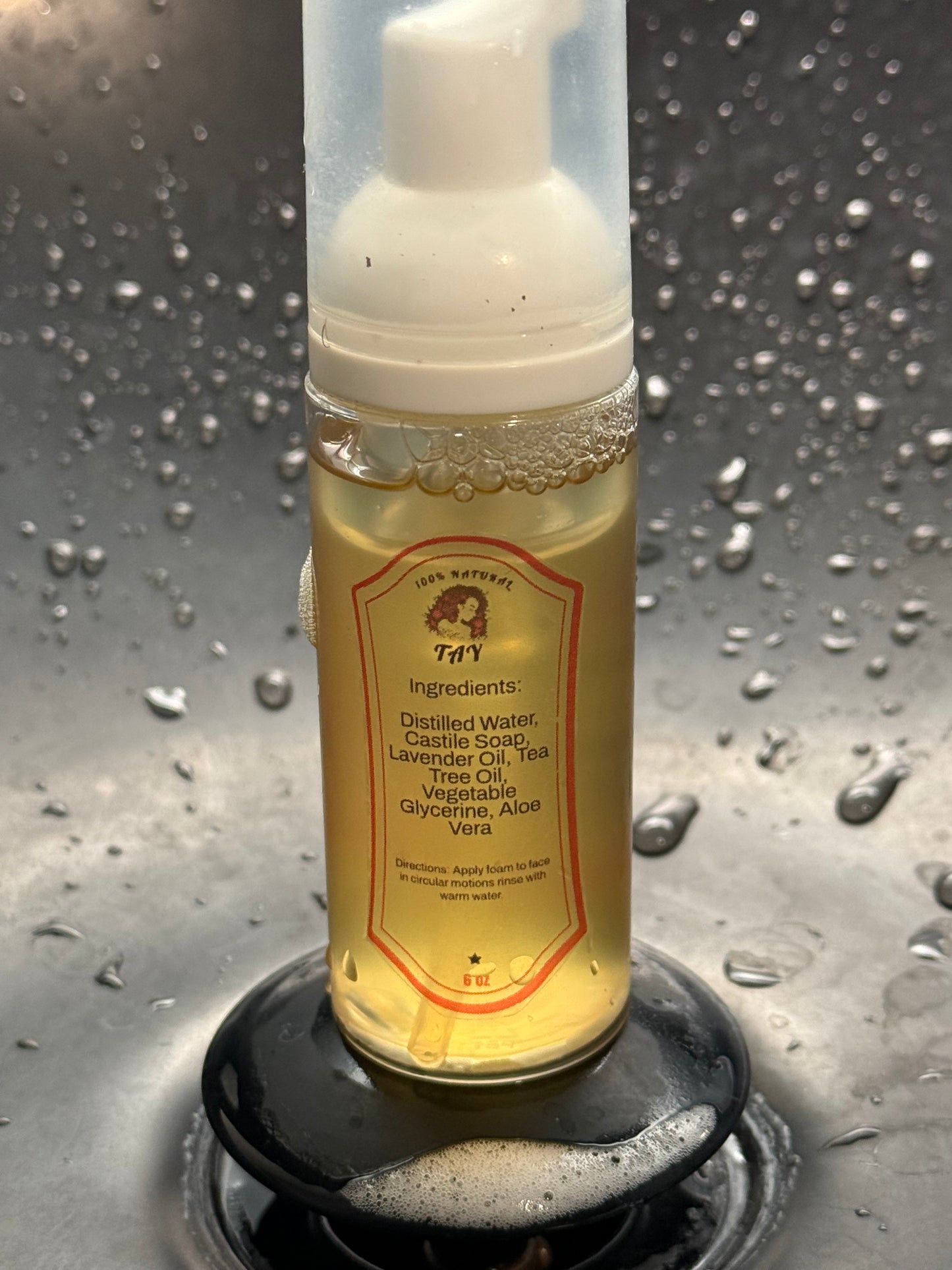 100% Natural Foaming Face Wash